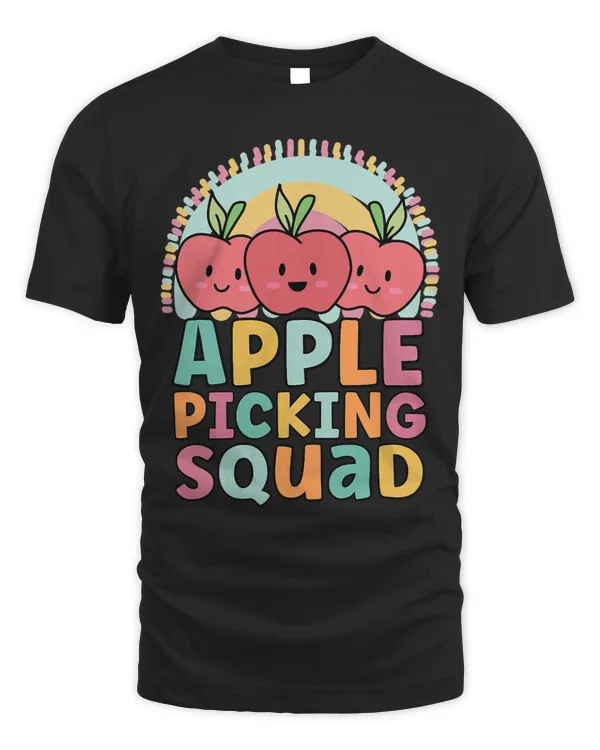 Apples Picking Squad Funny Matching For Girls Summer Fall