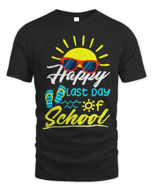 Happy Last Day Of School Teacher Student Hello Summer 12