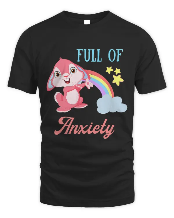 Full of Anxiety funny introvert soft pastel goth emo