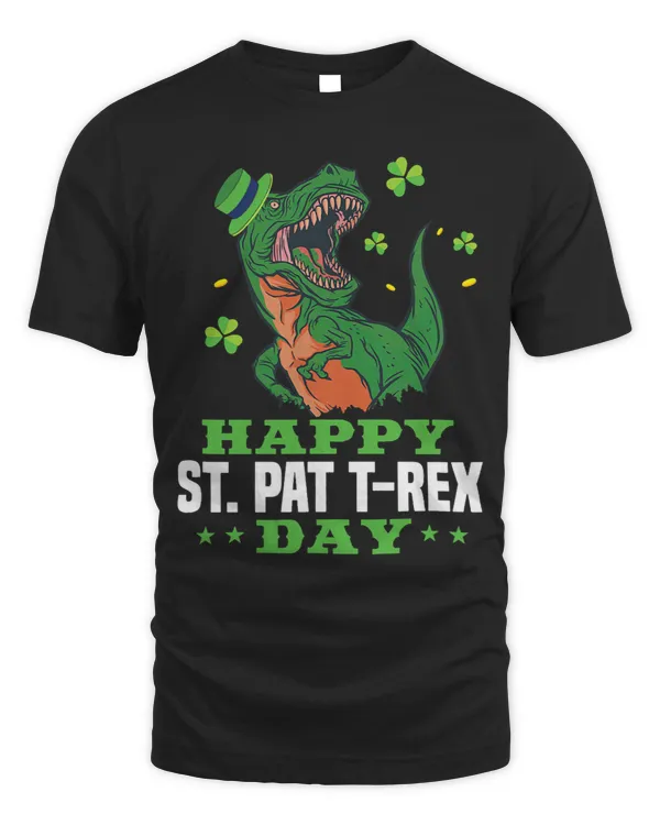 Happy st pat rex day dinosaur St patricks day st paddys day