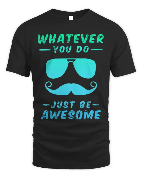 Funny Quote Mustache Men Women