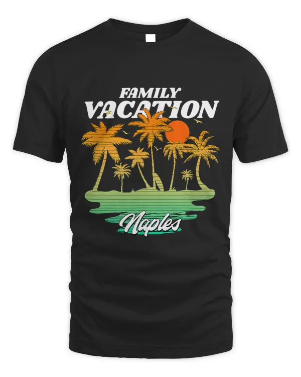 Family Vacation Vintage Sunset Naples Nature Florida