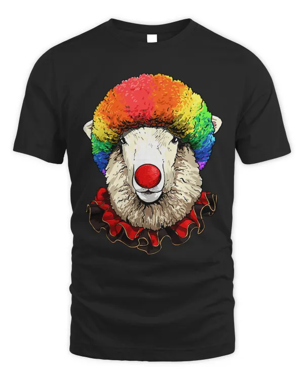 Sheep Lamb Clown Sheep Lamb Carnival Circus Staff Animal Sheep Lover 48 Ewe Sheeps