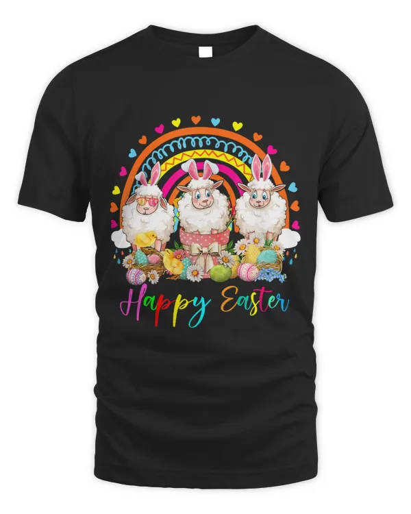 Sheep Lamb Three Bunny Sheep Easter Flower Bunny Sheep 179 Ewe Sheeps