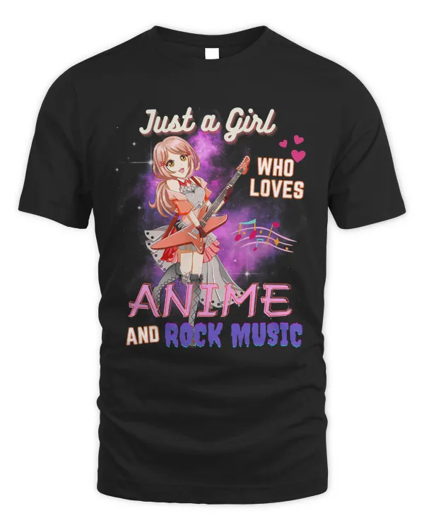 Just a Girl who Love Anime and Guitar Rock Music Japan Cute