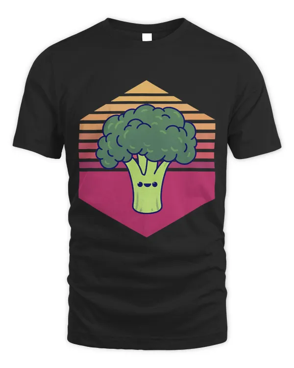 Kawaii Broccoli Vintage