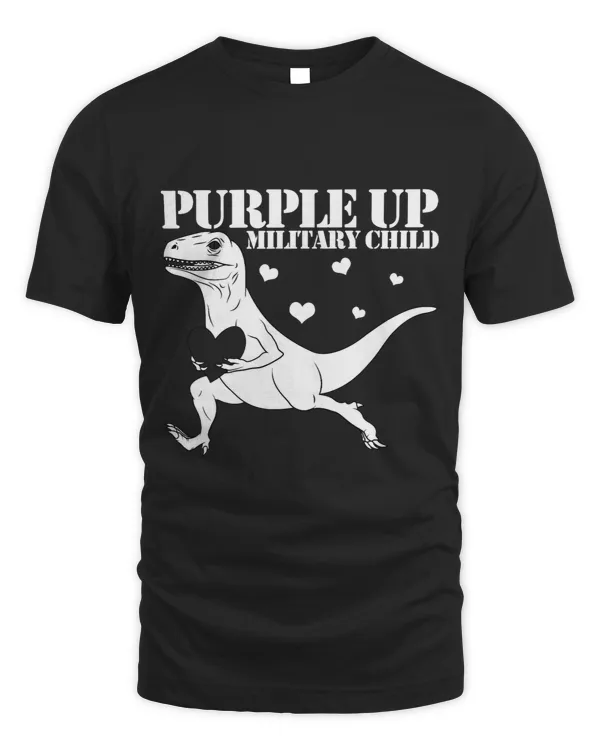 Purple Up Military Child Raptor Dinosaur Boys Purple Up