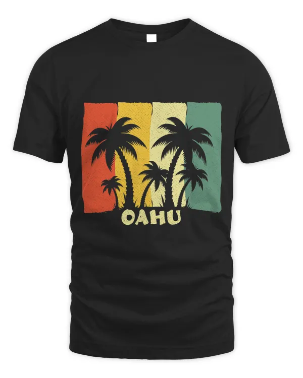 Oahu Funny Palm Hawaii Aloha Honolulu Hawaiian Summer Family