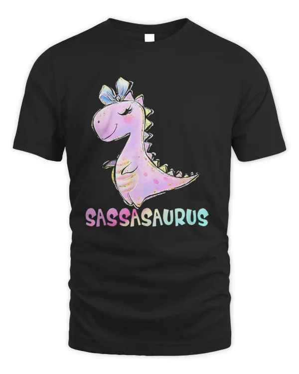 Sassasaurus Cute Girl Dinosaur Funny for Kids Girls
