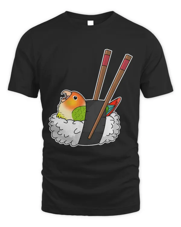 Sushi Roll Parrot I Kawaii Japanese Food I Pineapple Conure