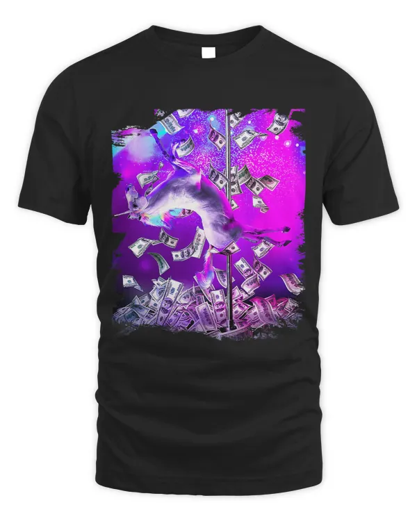 Rainbow Unicorn Dancing Pole Strip Dance