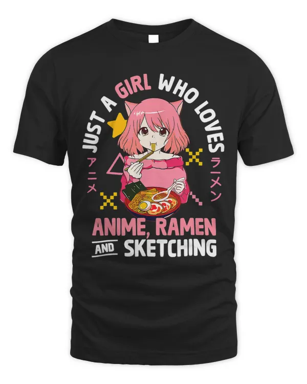 Just A Girl Who Loves Anime Ramen And Sketching Girls Teens 11