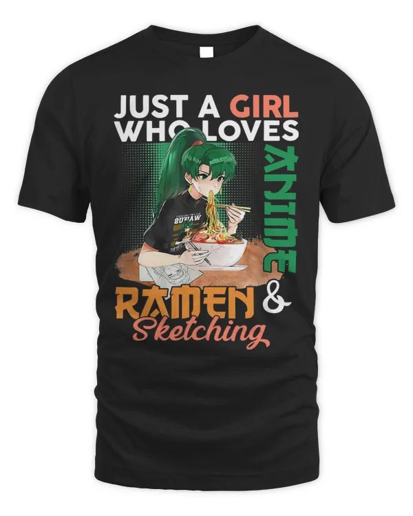Just A Girl Who Loves Anime Ramen And Sketching Girls Teens 2