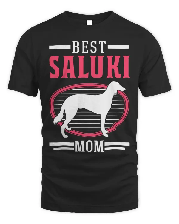 Best Saluki Mom Persian Greyhound Saluki T-Shirt