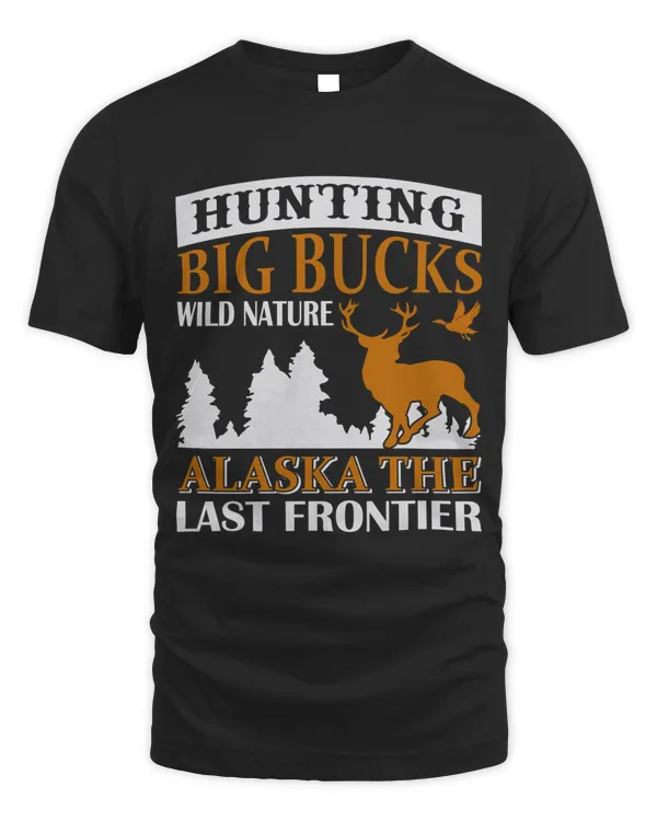 Hunting big bucks wild nature Alaska the last frontier