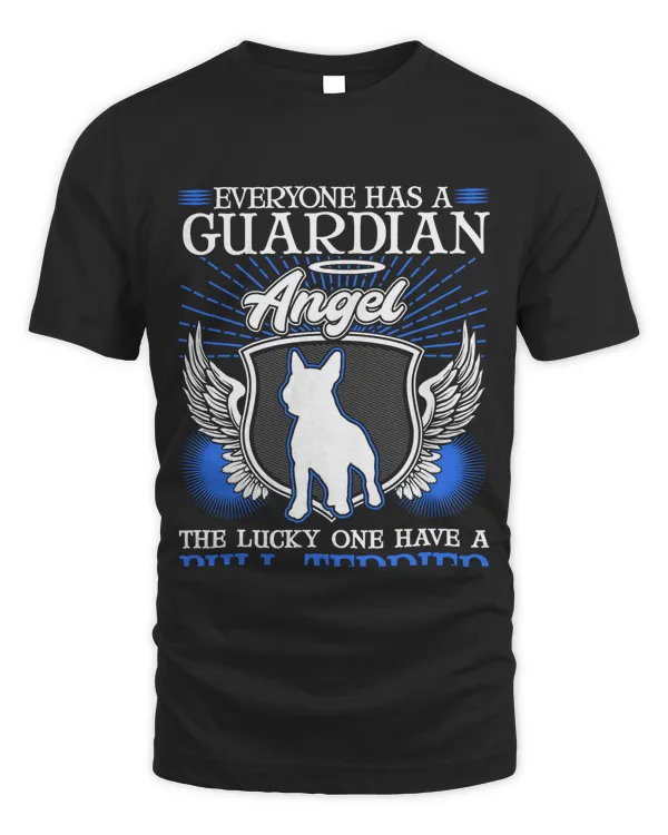Bull Terrier Guardian Angel Miniature Bull Terrier Long Sleeve T-Shirt