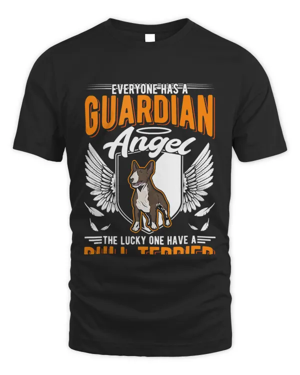 Bull Terrier Guardian Angel Miniature Bull Terrier Tank Top
