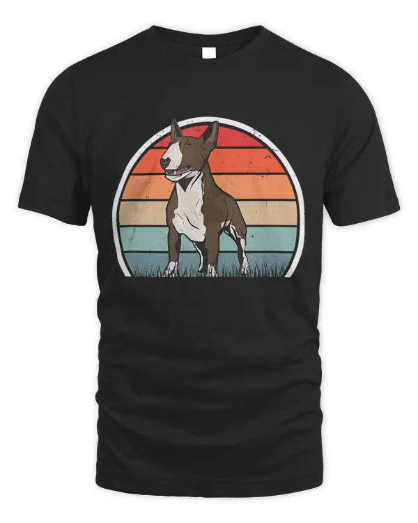Bull Terrier Vintage Miniature Bull Terriers Retro Tank Top