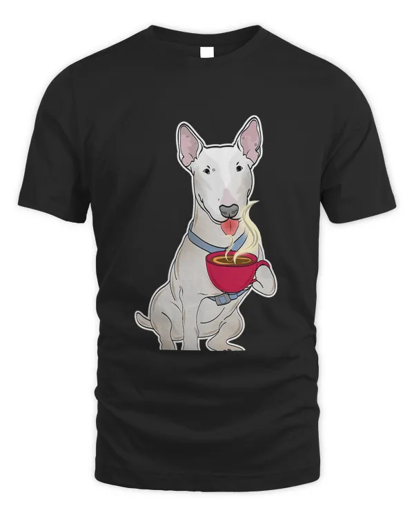 Funny Miniature Bull Terrier Dog Cute Puppy Graphic T-Shirt