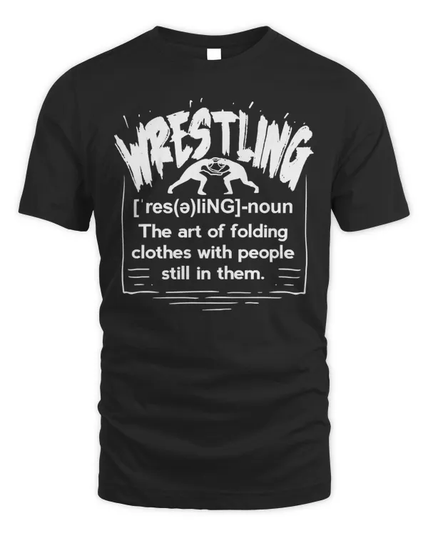 Funny Wrestling Definition Wrestler Premium T-Shirt