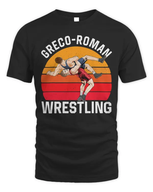Greco Roman Wrestling Freestyle Wrestler Training T-Shirt