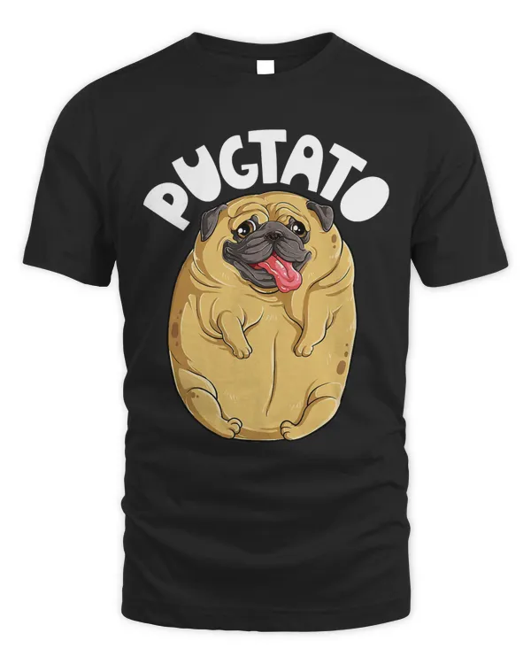 Pugtato Pug Potato Shirt Dog Lovers Costume Funny Meme Gifts T-Shirt