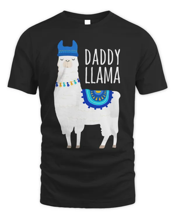 Daddy Llama Gift Shirt for Men, Papa T-Shirt