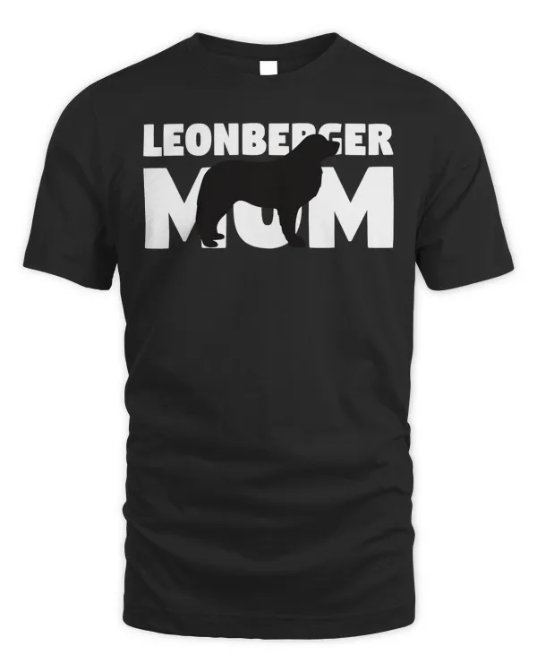 Gift for Dog Mother 'Leonberger Mom' Funny Leonberger T-Shirt