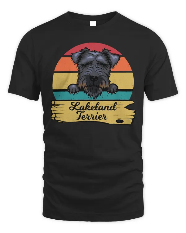 Dog Shirt. Retro Style Lakeland Terrier Sweatshirt