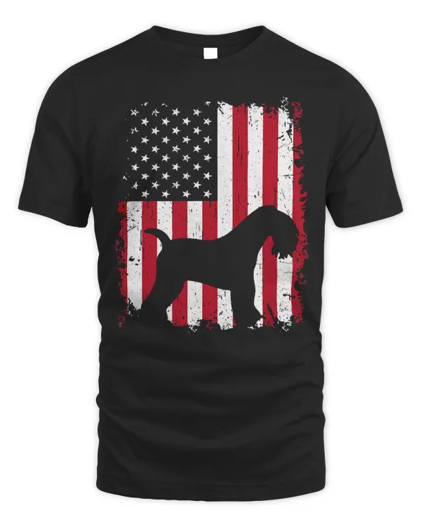 Lakeland Terrier 4th July Shirt American USA Flag Dog Gift