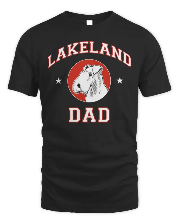 Lakeland Terrier Dad T-Shirt