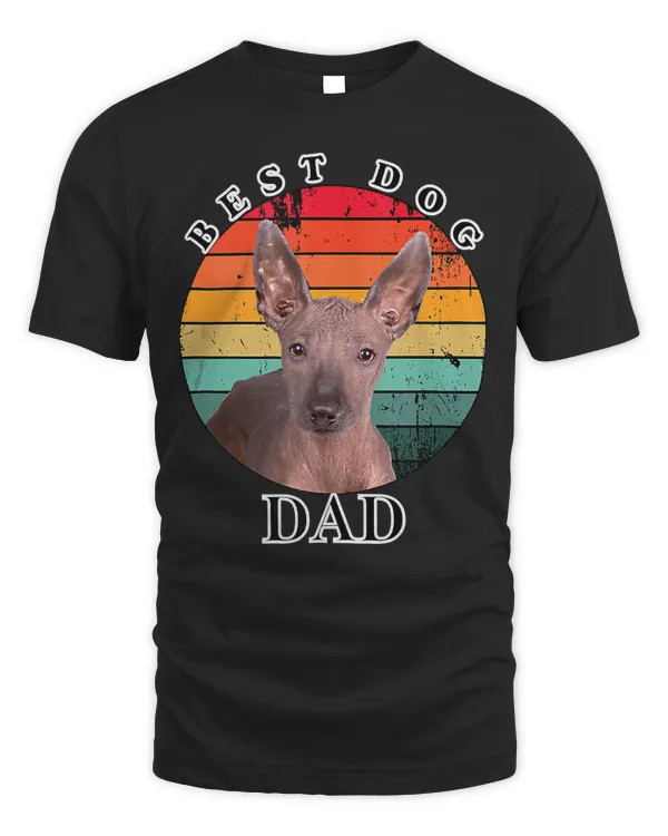 Best Dog Dad Xoloitzcuintli Tank Top