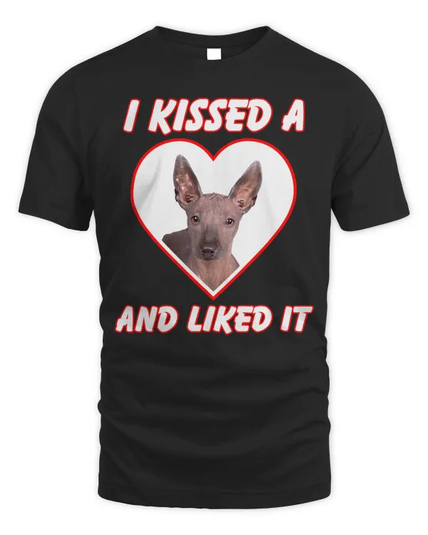 I Kissed A Dog And Liked It Xoloitzcuintli Long Sleeve T-Shirt