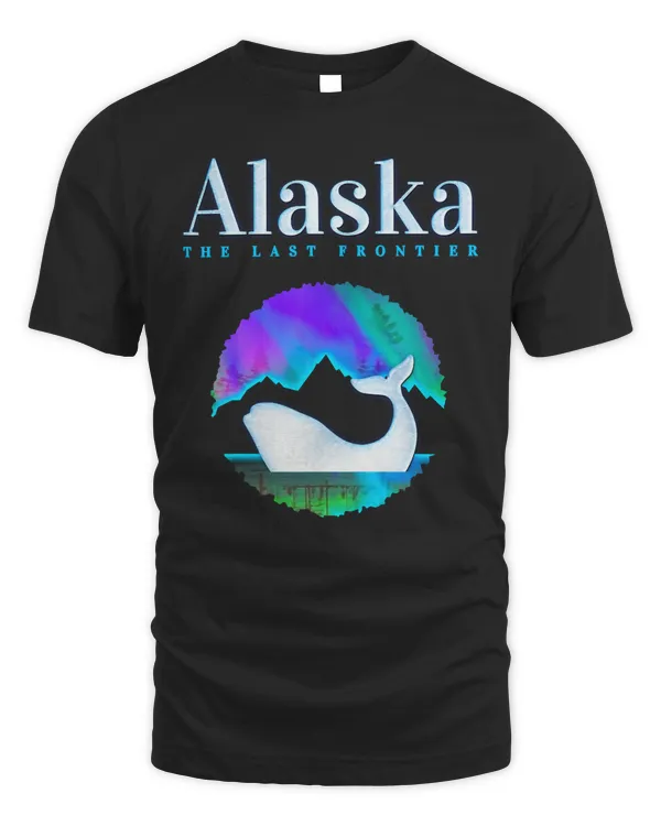 Alaska Northern Lights Orca Whale with Aurora Borealis Sweatshirt