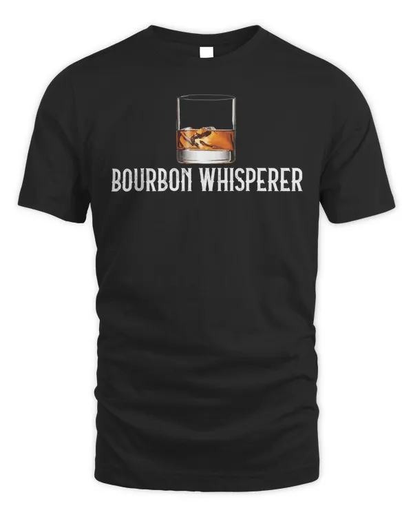Bourbon Whisperer - Funny Whiskey Design With Sayings T-Shirt