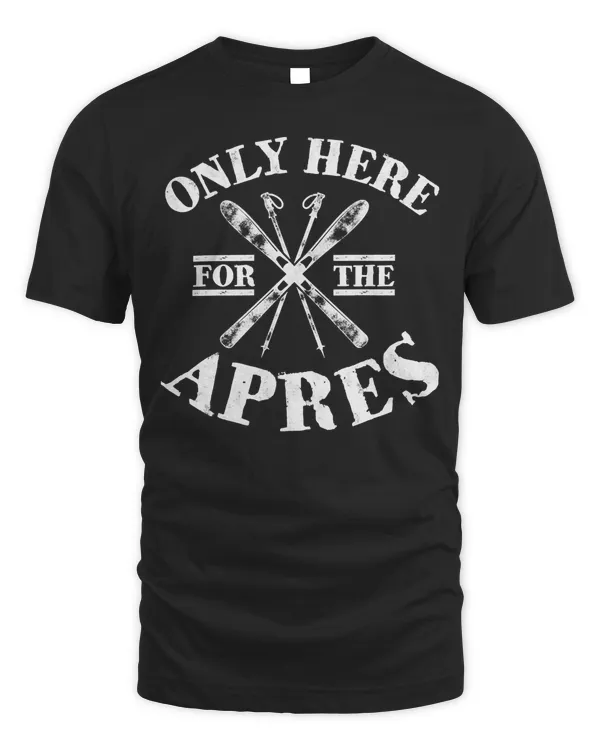 Apres Ski Funny Winter Skiing Sports Snowboarding Pullover Hoodie