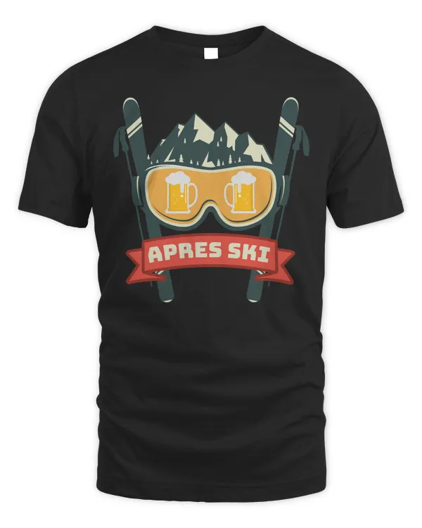 Apres Ski Sweatshirt Winter Holiday Skiing Snowboarding Sweatshirt