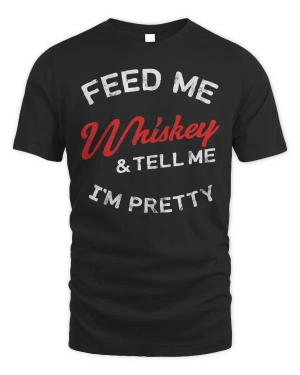 Feed Me Whiskey Retro Tennesse Rye Malt Gift Shirt