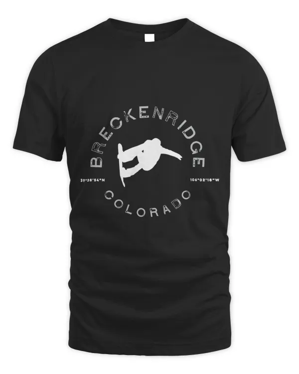 Breckenridge Colorado Vintage Snowboarding Hoodie Sweatshirt