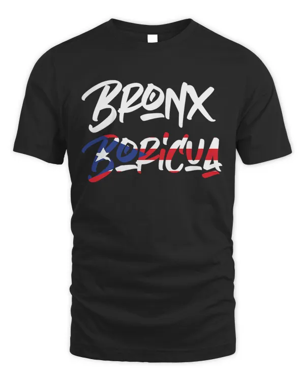 Bronx Boricua Graffiti Style Proud Puerto Rican T-Shirt