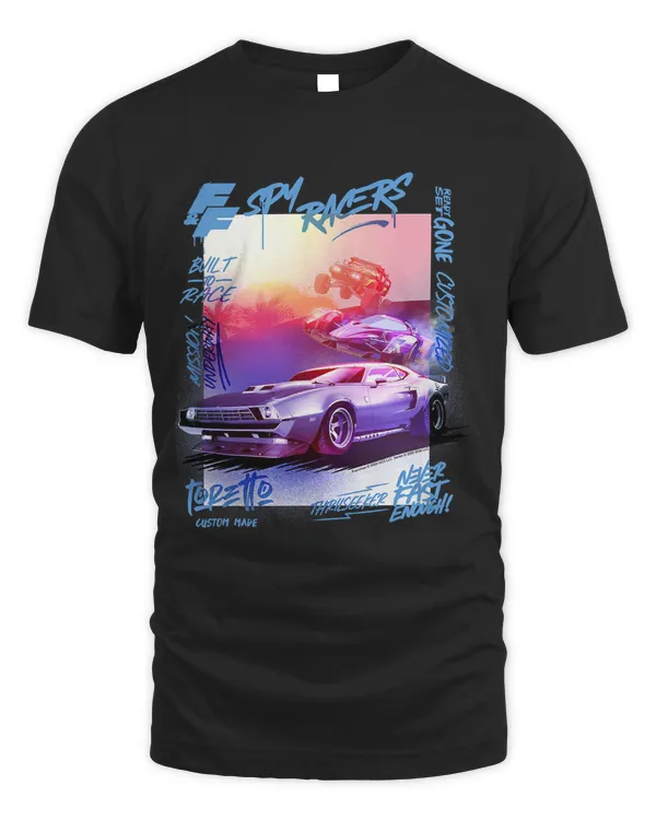 Fast & Furious Spy Racers Graffiti Poster T-Shirt