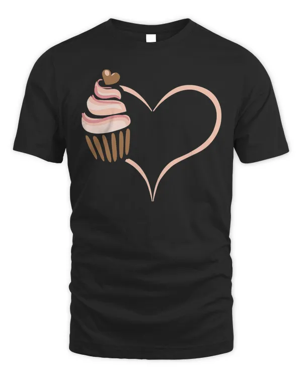 baking cupcake cute bakery muffin baking cooking for women T-Shirt