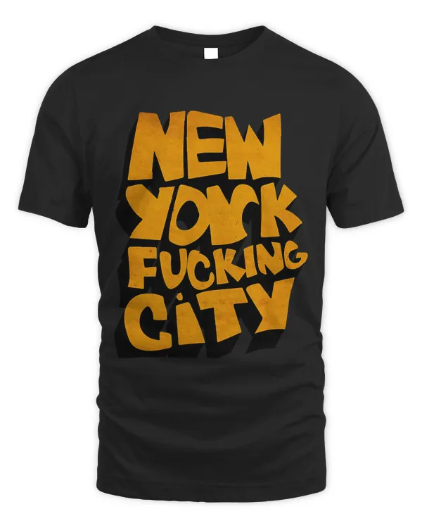 Fucking New York City Tourist Graffiti Gift for Visitors T-Shirt