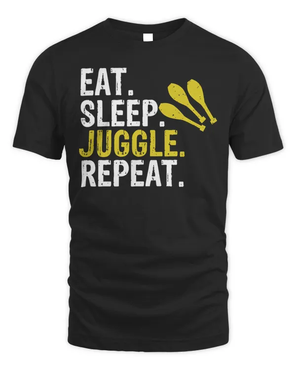 Eat Sleep Juggle Repeat Juggling Juggler Pullover Hoodie
