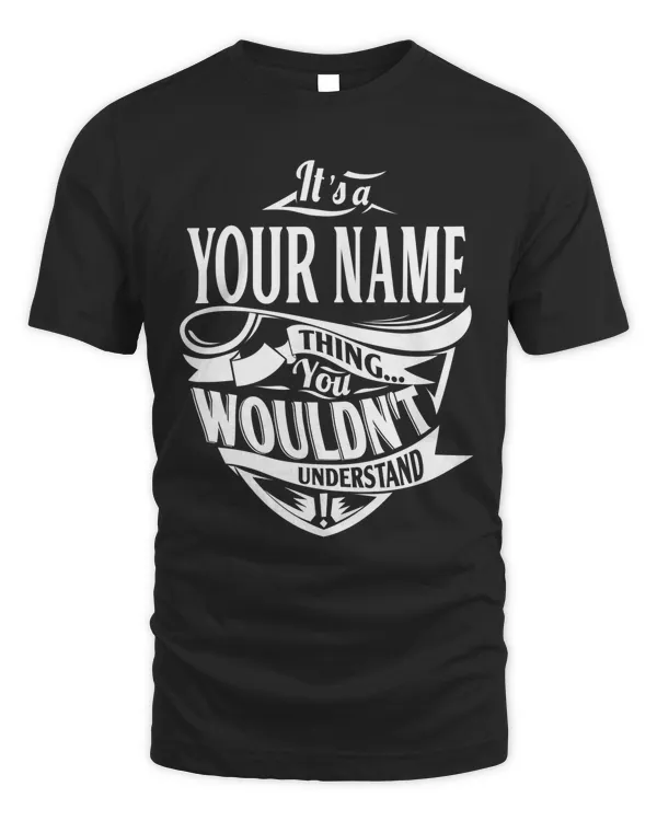 IT IS A/AN - YOUR NAME THING