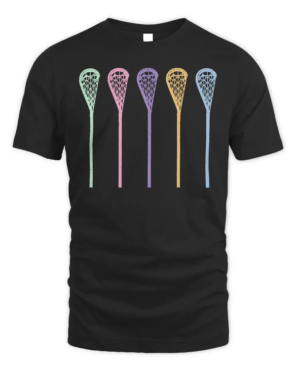 Funny Lacrosse Player Girl Gift Lax Sticks Pullover Hoodie