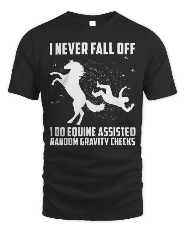 Funny Horse Art Horse Equestrian Racer Lover Men Women Kids T-Shirt