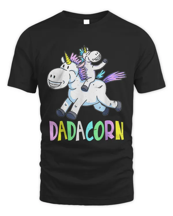 Dadacorn - Dad Baby Papa Sunglasses gifts love T-Shirt