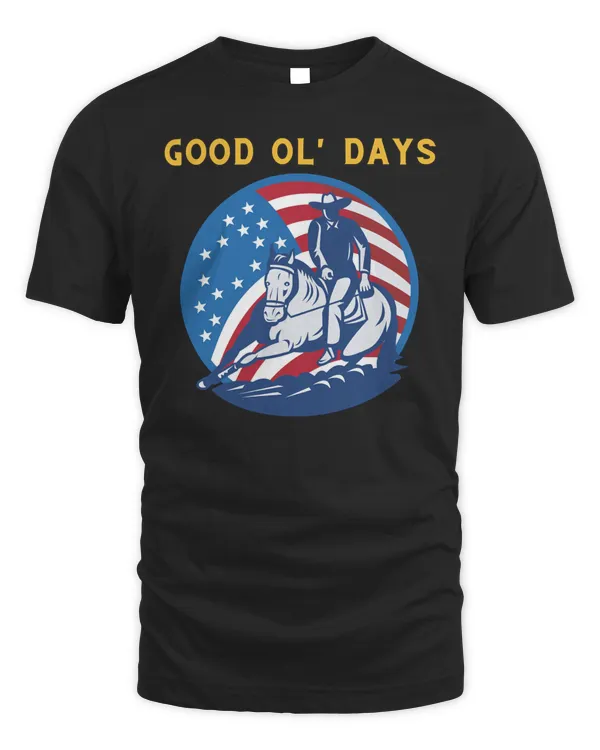 Good ol’ days - I’d rather be riding my horse – Cowboys inflation and high gas prices – American way