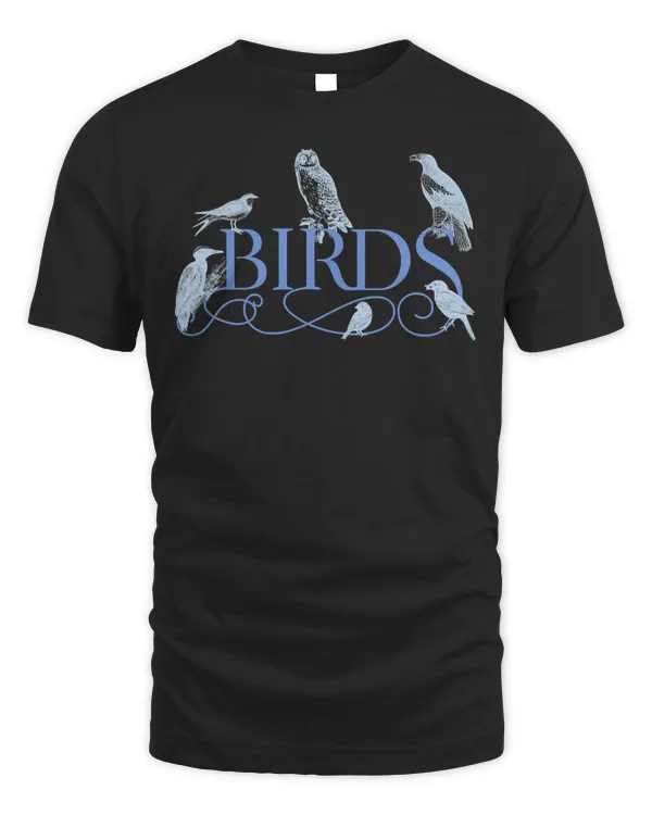 Backyard Bird Watching Watchers Lovers For Birders Word Art T-Shirt